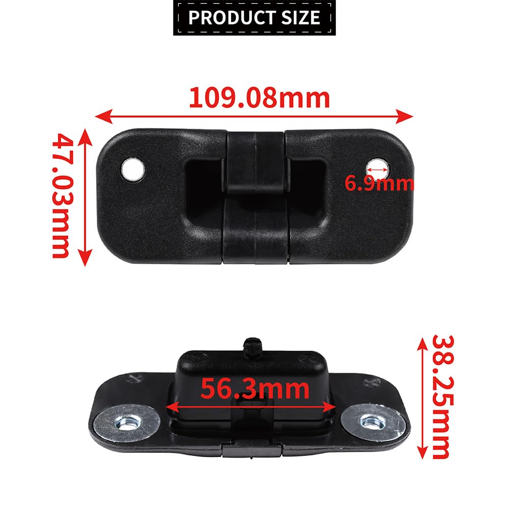 Boucle de Verrouillage porte Coulissante Charnière Arrêt Tirant de Porte Compatible avec Master III Movano B Nissan NV400 824440002R