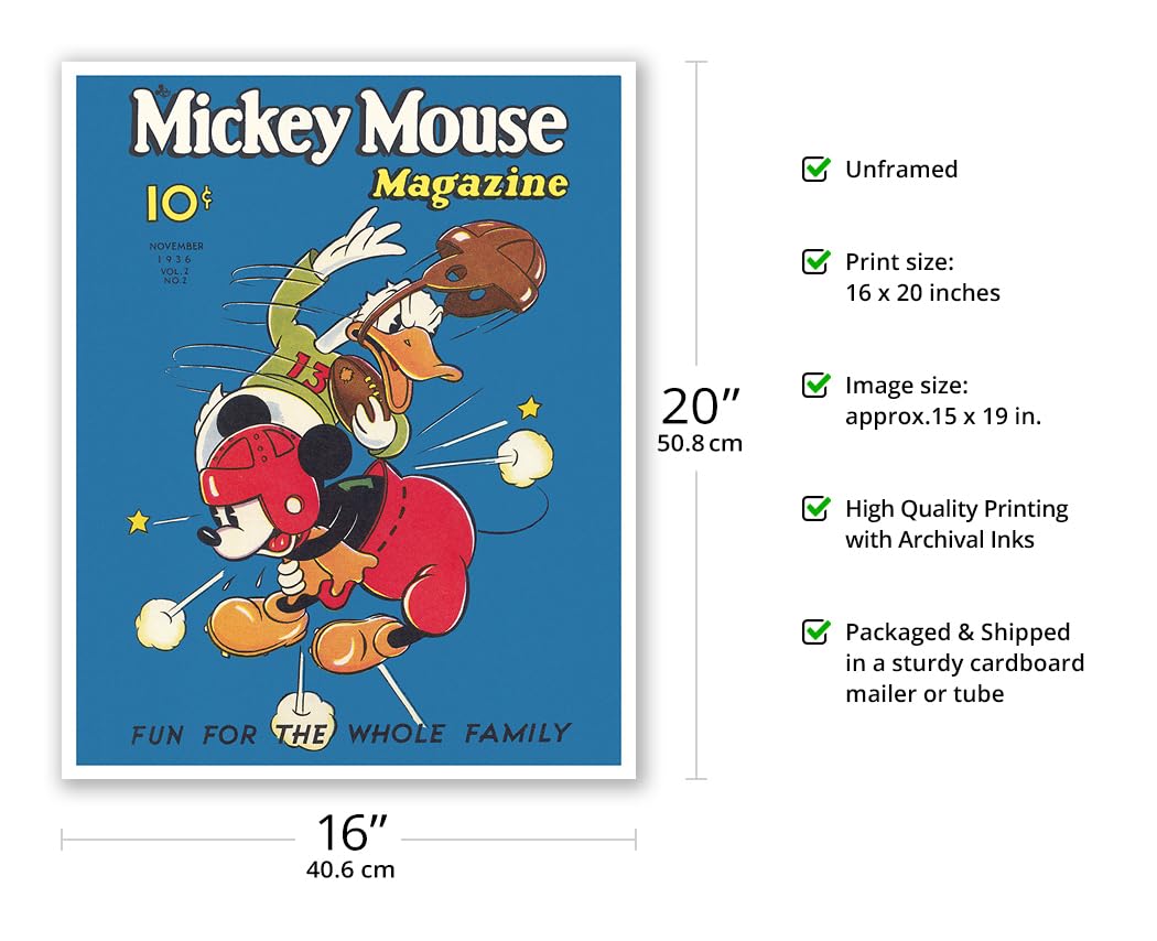 Amazon.com: Mickey Mouse Magazine - November 1936 Issue - Vintage