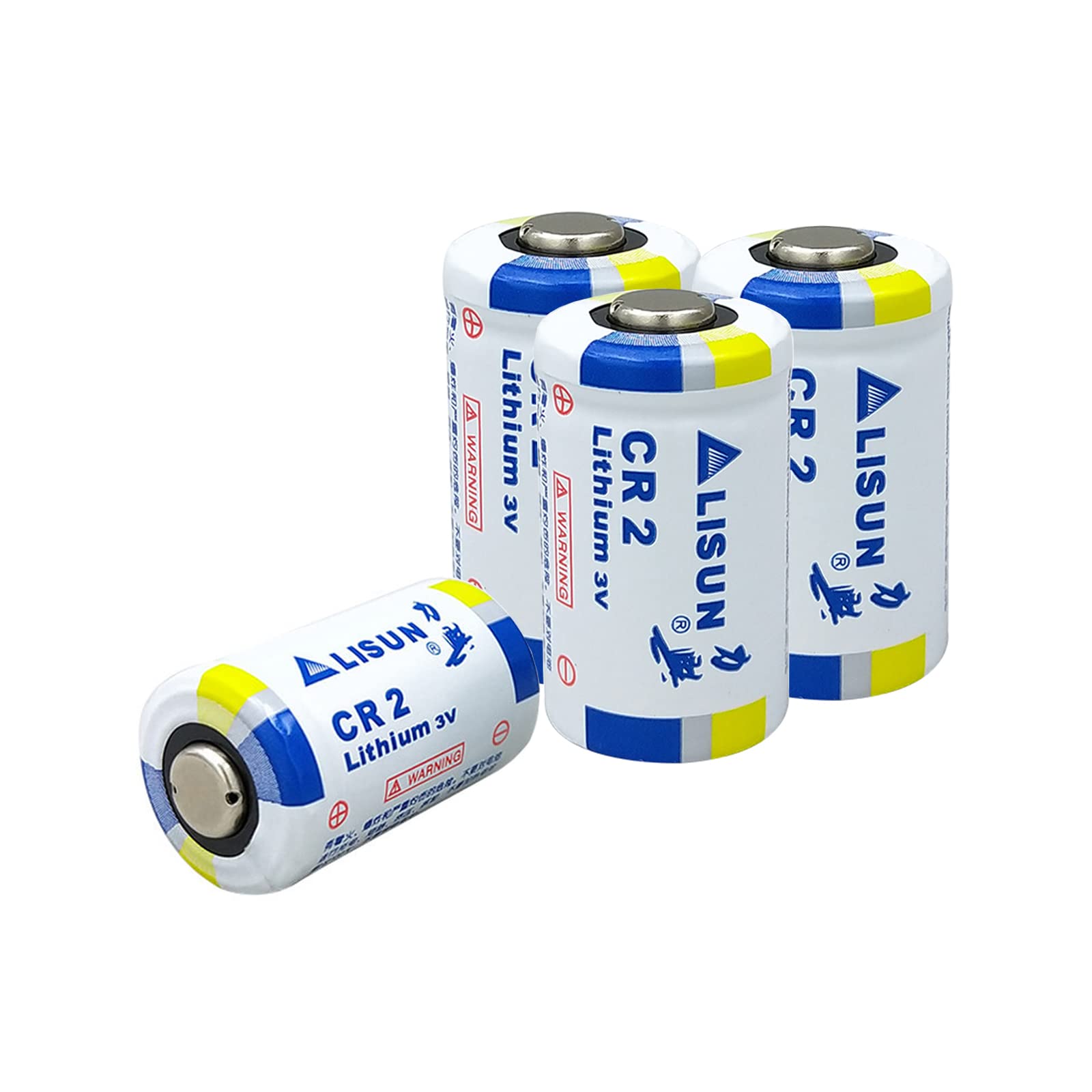 STEPMAX (4 Pack CR2 3V Industrial Lithium Battery 850mAh Photo Lithium Battery