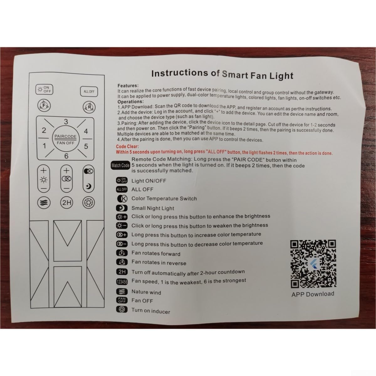 DAZZLEEX Mando a distancia para ventilador de techo, con 6 ajustes diferentes de velocidad del ventilador, monitoreo de batería para sala de estar, para hotel ligero, cómodo reinicio