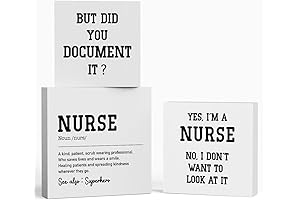 3 Funny Nurse Gift Box Signs