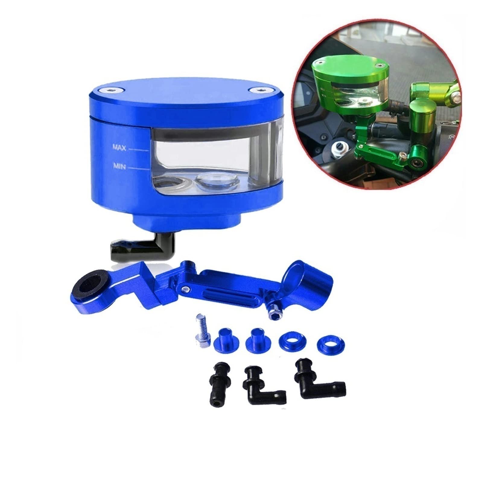 per YH YZF R3 R6 R1 R25 R15 YZF R3 YZFR6 YZF R1 YZF R15 YZF R25 Moto Anteriore Freno Frizione Serbatoio Olio Fluido Tazza(Titanio)