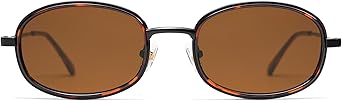 Retro Oval Sunglasses for Women Men Trendy Large Round Y2k Sunnies AP3681