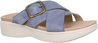 Vionic Starla Women's Orthotic Slide Sandal - Adjustable Buckle Comfort Platform