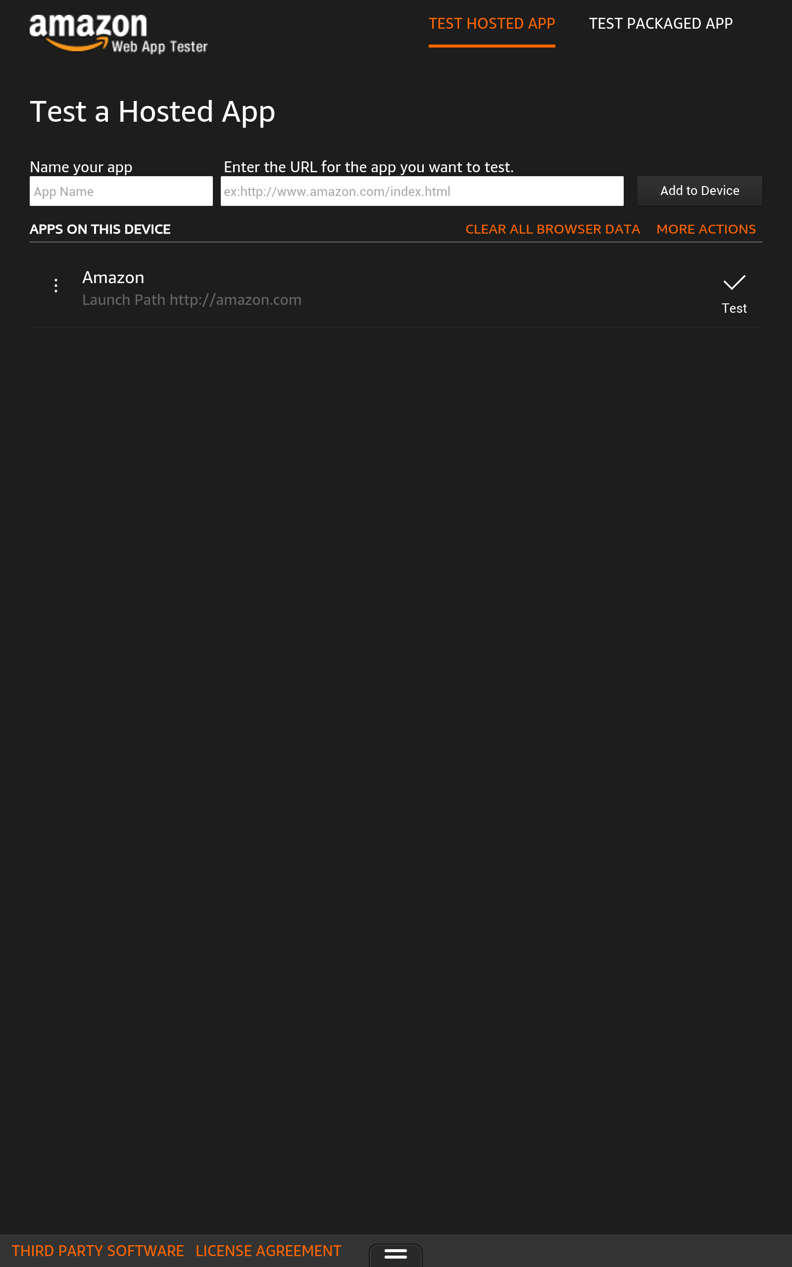 Web App Tester - Aplicativo na Amazon Appstore