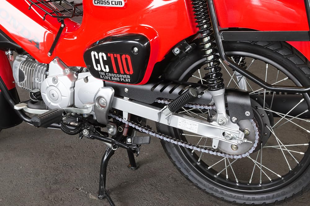 Amazon | ホンダ クロスカブ110 JA45 JA60 チェーンカバー ブラック 