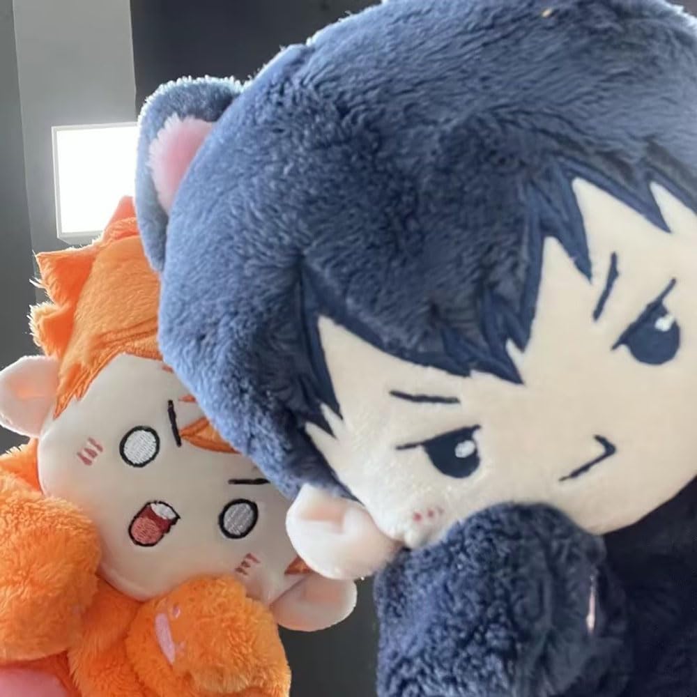 Amazon.co.jp: ハイキュー ぬいぐるみ パペット人形 日向翔陽 影山飛雄