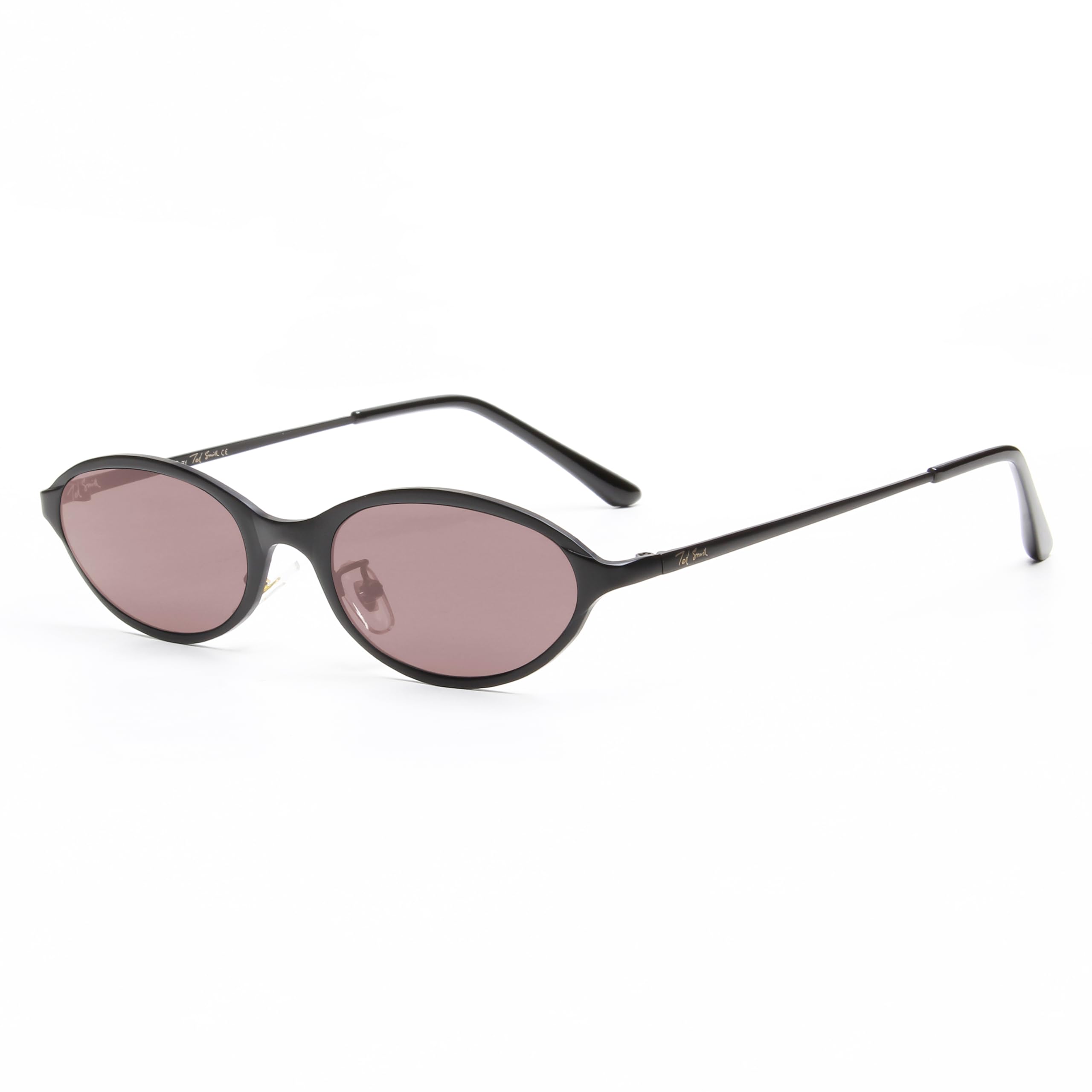 ted smith | Brown Oval Sunglasses | 100% Uv Protected | Women-picture-13