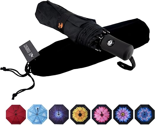 SY COMPACT Travel Umbrella Windproof Automatic Umbrellas Small Compact UV Sun Protection Factory Outlet Umbrella