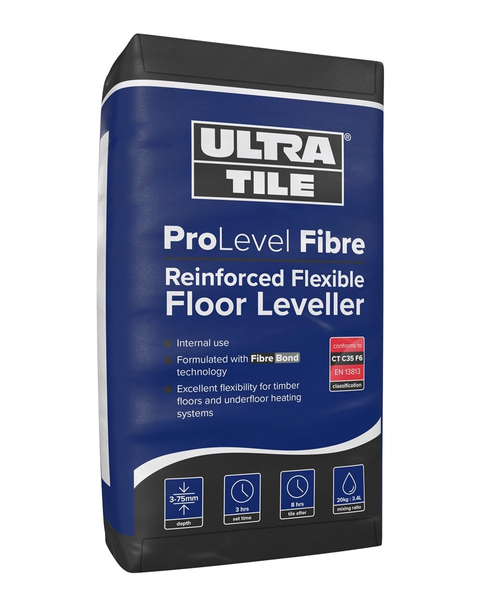 Ultra Tile Pro Level Floor Leveller | Reinforced Flexible Floor Level | 20KG