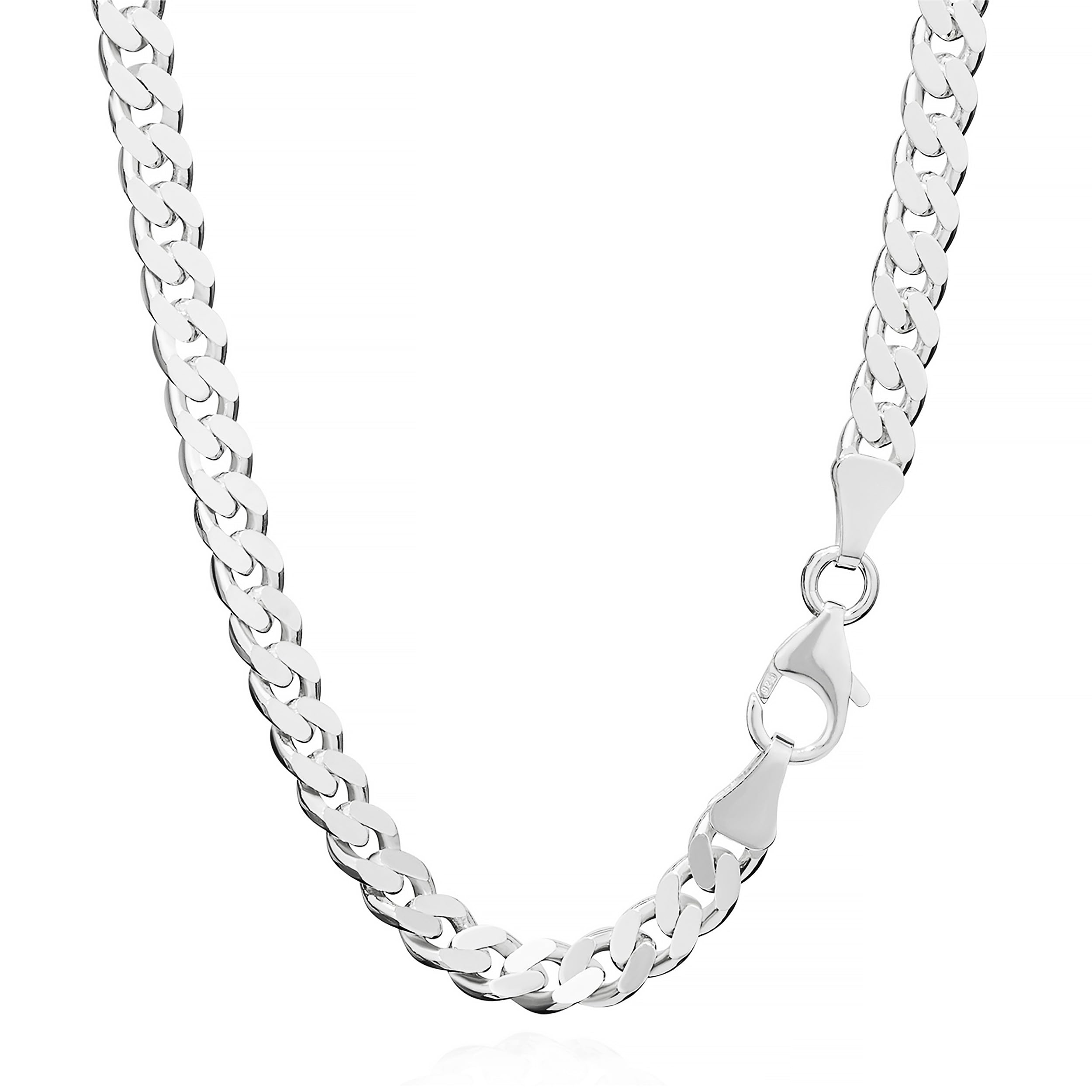 Amazon.com: NKlaus 50cm curb chain 925 silver elegant Amazon.com: NKlaus 50cm curb chain 925 silver elegant
