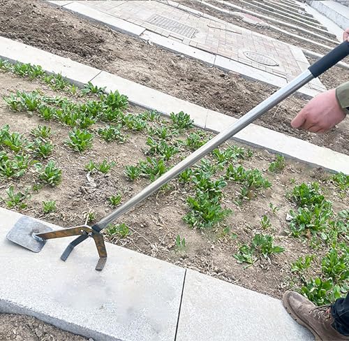 Utensile per rimozione di pali in metallo, con manico lungo per calcestruzzo, tende e recinzioni, sollevatore per barre per cemento armato senza sforzo per una facile rimozione dei pali
