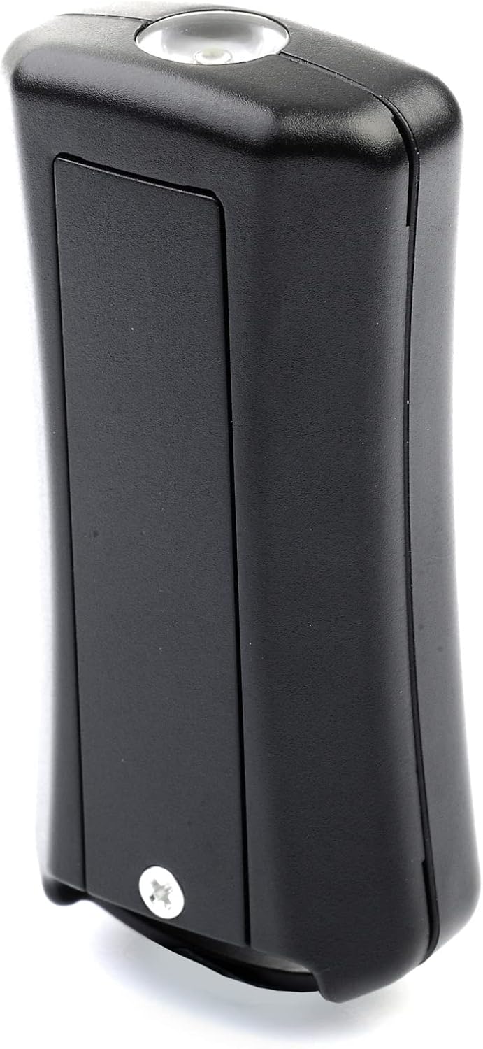 Genie GL2T (Without Lanyard) Garage Door Opener Flashlight Remote, 1 Pack, Black