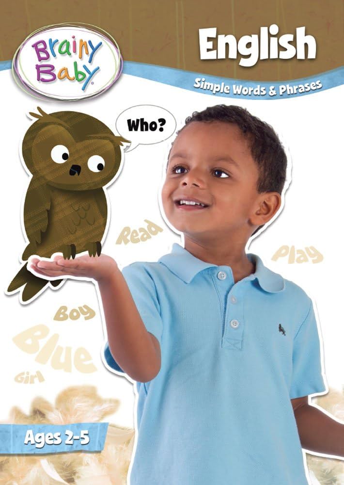 Amazon.com: Brainy Baby English DVD: Simple Words and