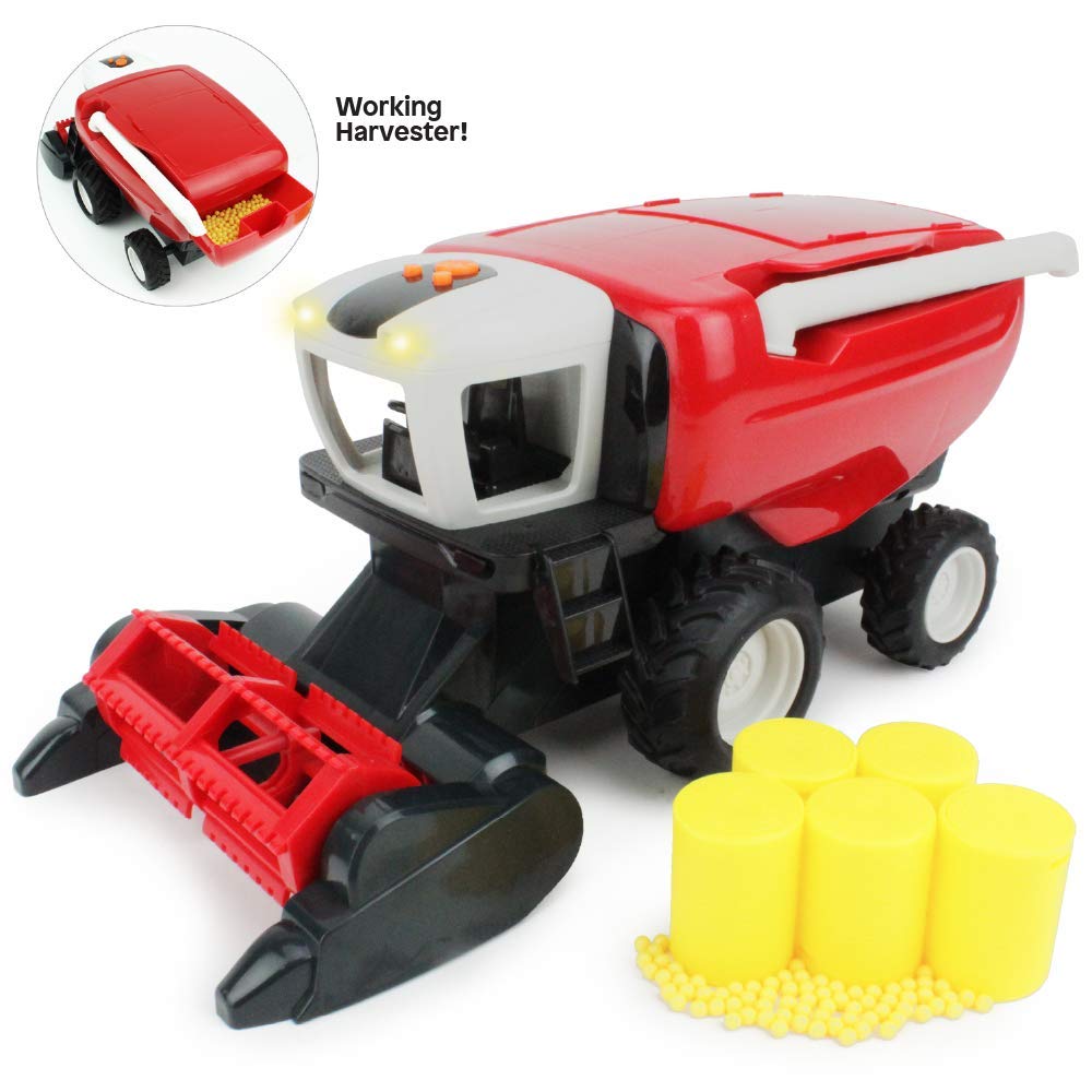 Buy Boley Farm Harvester Light and Sound Farm Toy Truck Harvester Set