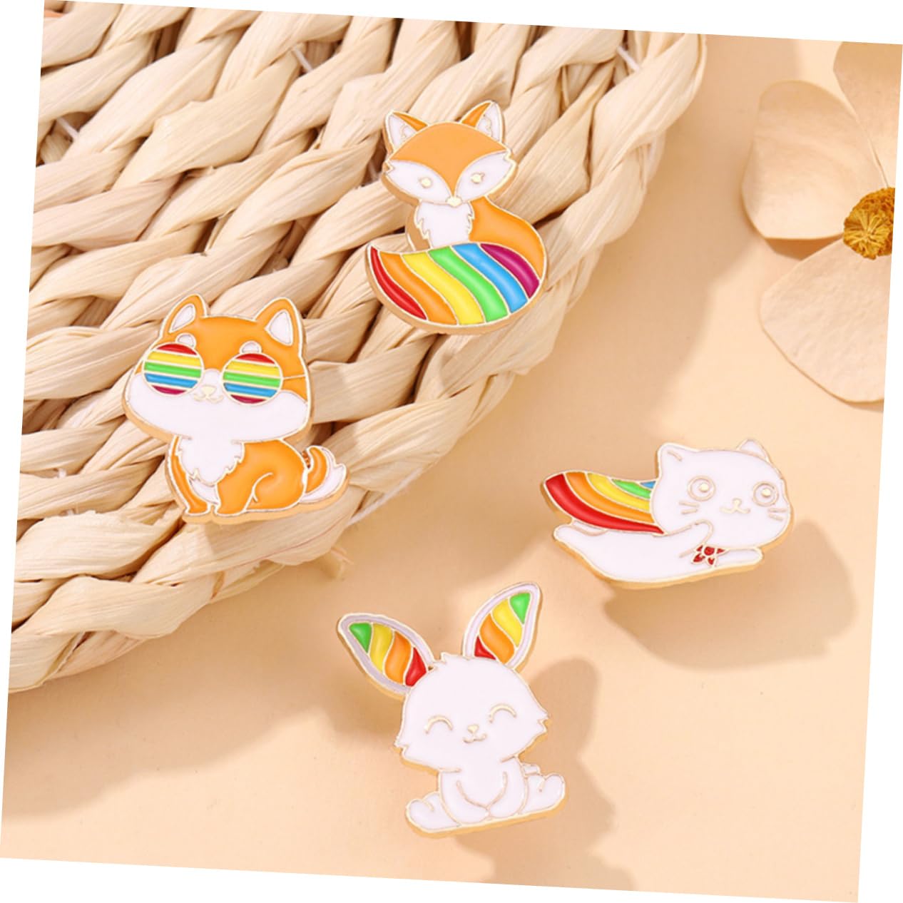 SOIMISS 25stücke Teiliges Cartoon Tier Broschen Bunte Anstecknadeln Für Kleidung Rucksäcke Hüte Und Taschen Kreative Dekoration Für Partys Und Besondere Anlässe