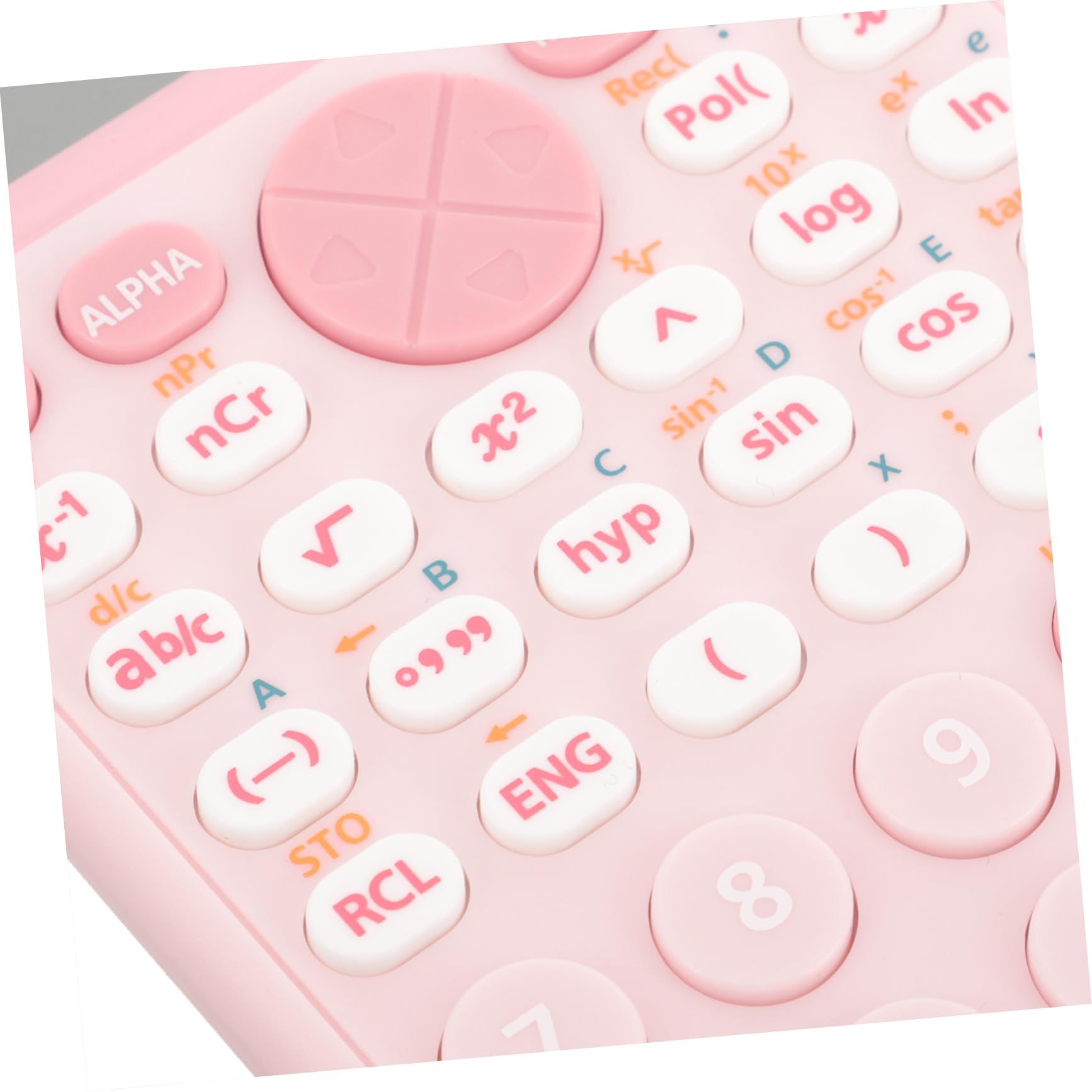 Tofficu 3piezas Calculadora Científica Portátil para Estudiantes Universitarios Exámenes De Física y Química Oficina y Competencia Color Rosa