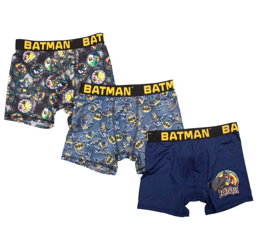 Bioworld Corp Lego DC Comics Batman Action Underwear 3 Pack Boxer Briefs