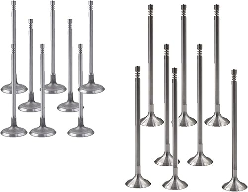 Miniatura 2 de Silscvtt Kit de 16 válvulas de motor de admisión y escape de repuesto para mini Cooper R56 R60 base Hatchback 2007-2016