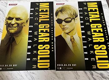 レア☆メタルギアソリッド ピースウォーカー 販促ポスターコンプ10枚セット A Amazon.co.jp: メタルギアソリッド ピースウォーカー 販促