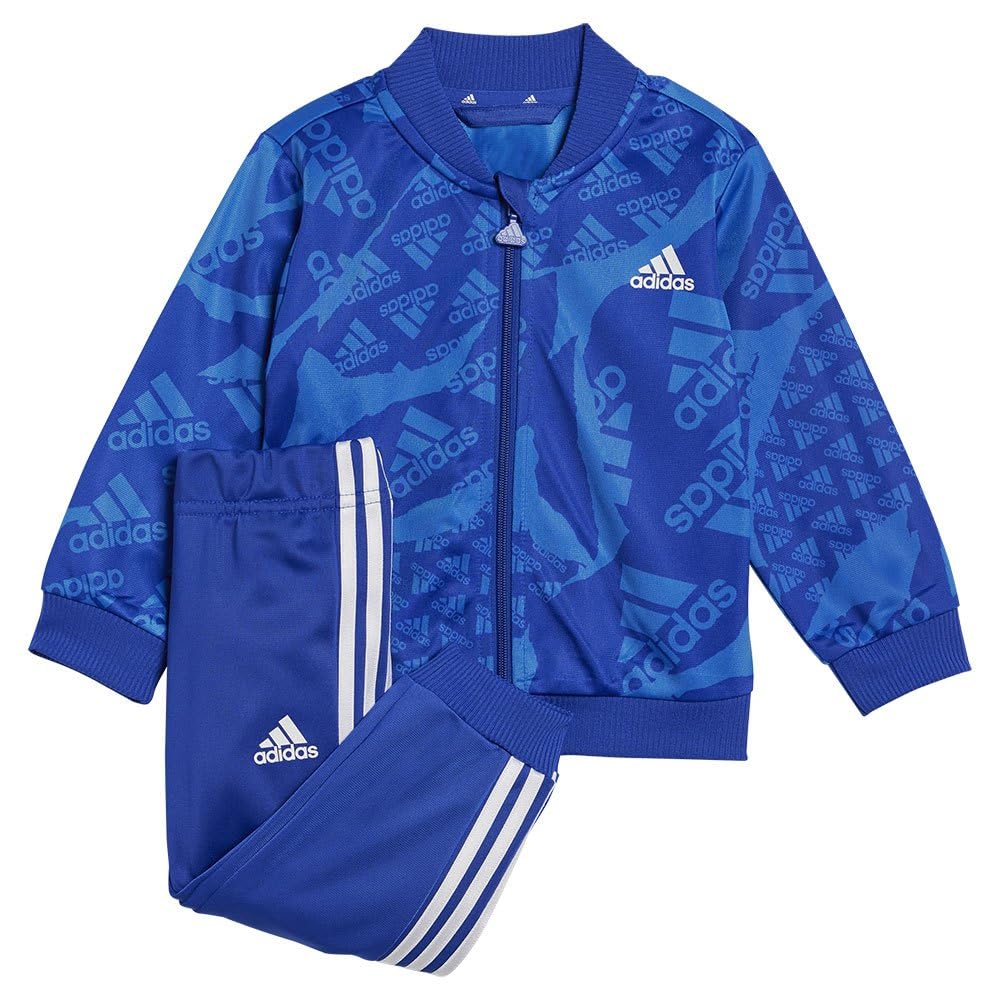 adidas Essentials Allover Printed Track Suit Kids JOGGER JOVEN/BEBE Unisex bebé
