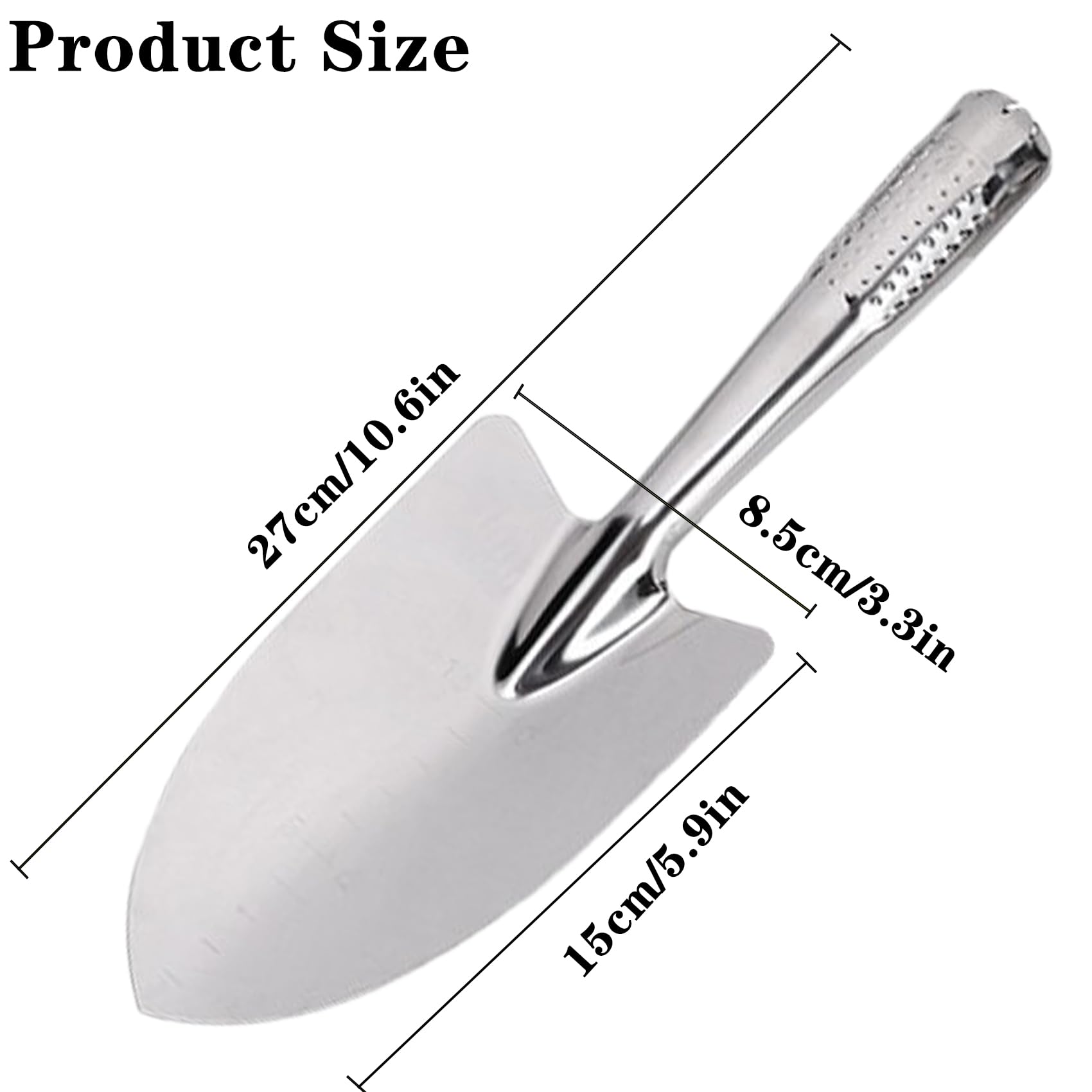 Amazon.com : Garden Trowel Stainless Steel Rust Resistant Hand