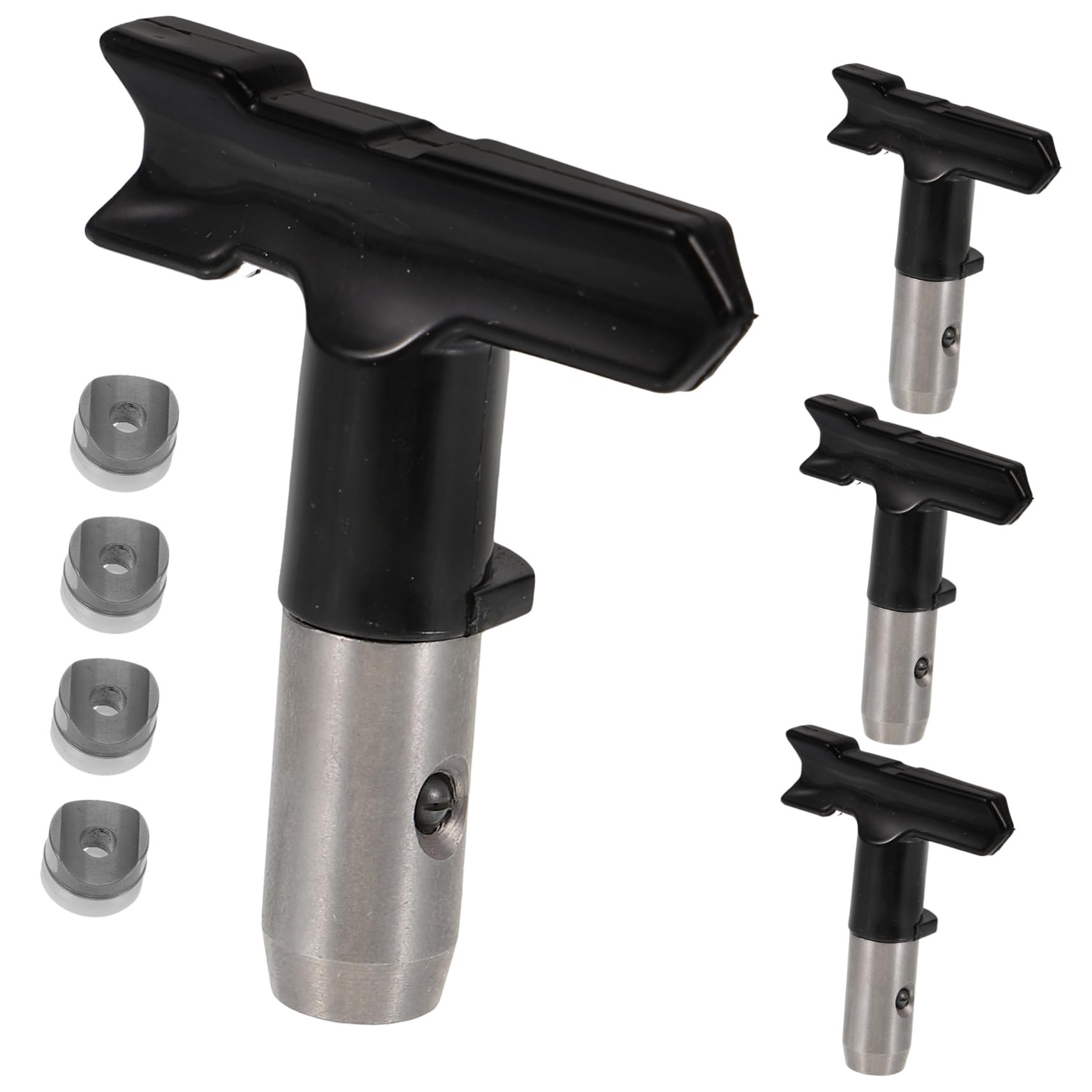 UKCOCO 8pezzi Ugelli Per Spruzzatore Airless Accessori Per Verniciatura Di Punte Reversibili Per Pittura Perfetti Per Finiture Di Interni Ed Esterni Resistente e Facile Da Usare