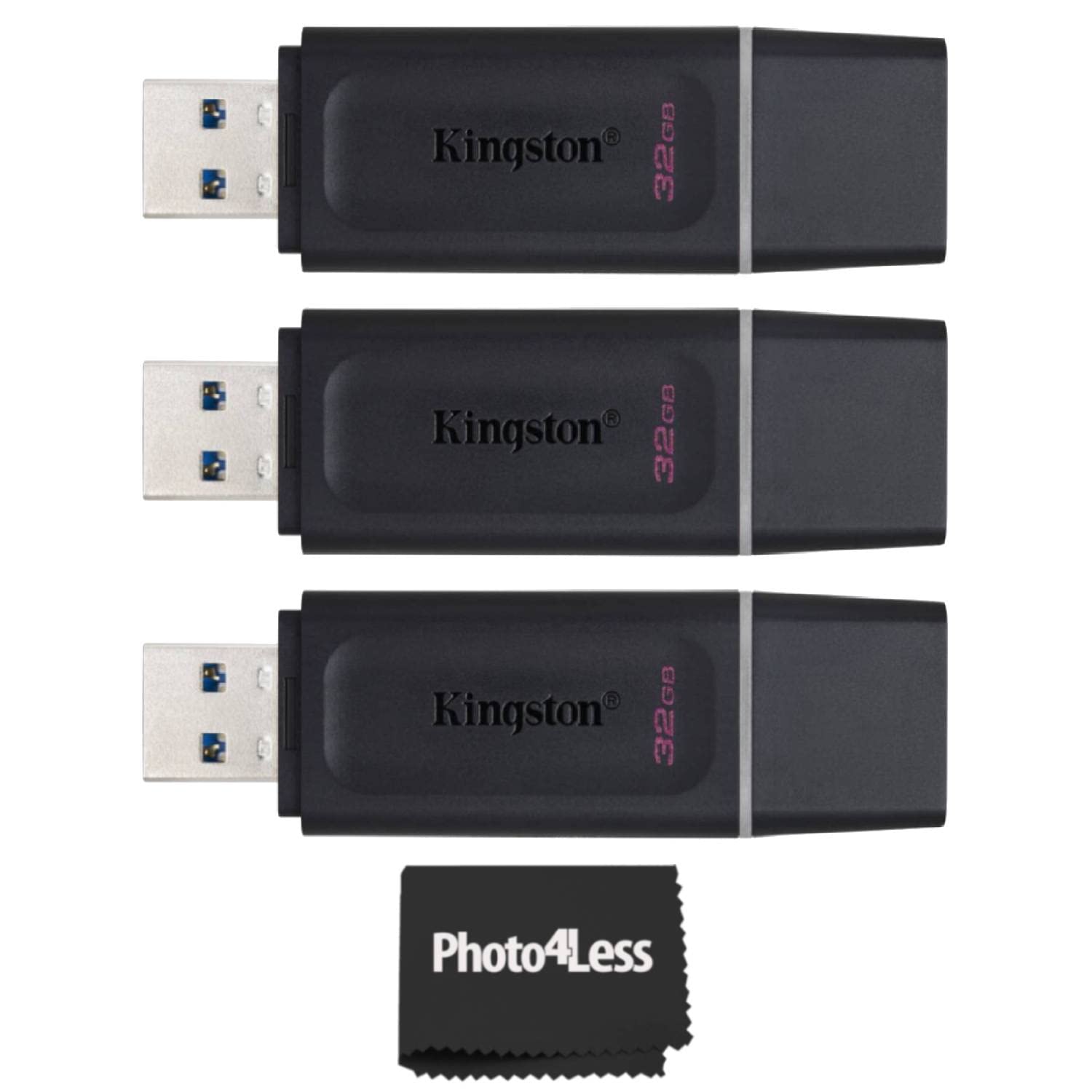 Kingston 32GB DataTraveler Exodia Flash Drive - DTX/32GB (3 Pack)