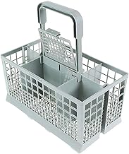 Dishwasher Basket for Bottle Dishwasher Utensil Cutlery Basket Fit for Kenmore, Whirlpool, Bosch, Maytag, KitchenAid, Maytag, Samsung, GE 9.45x 5.5x 4.7 Inch (Basket)