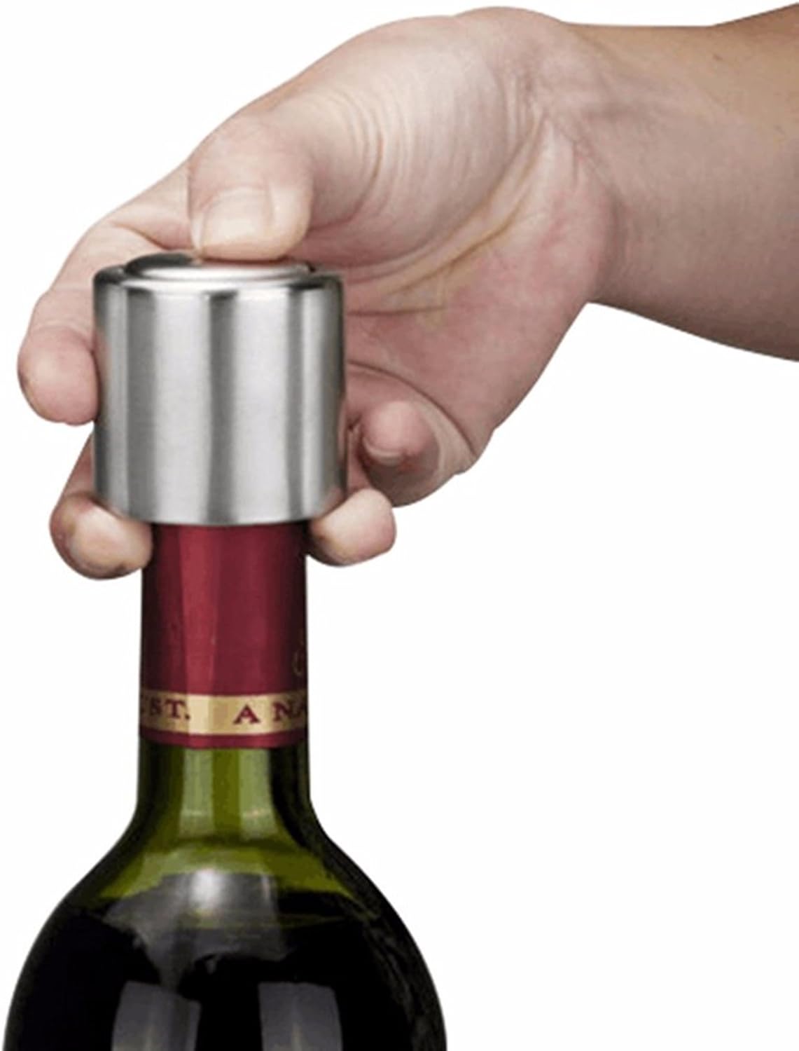 1 Pc Wine Stopper Corkscrew Seal Up Bottle Opener Keychain