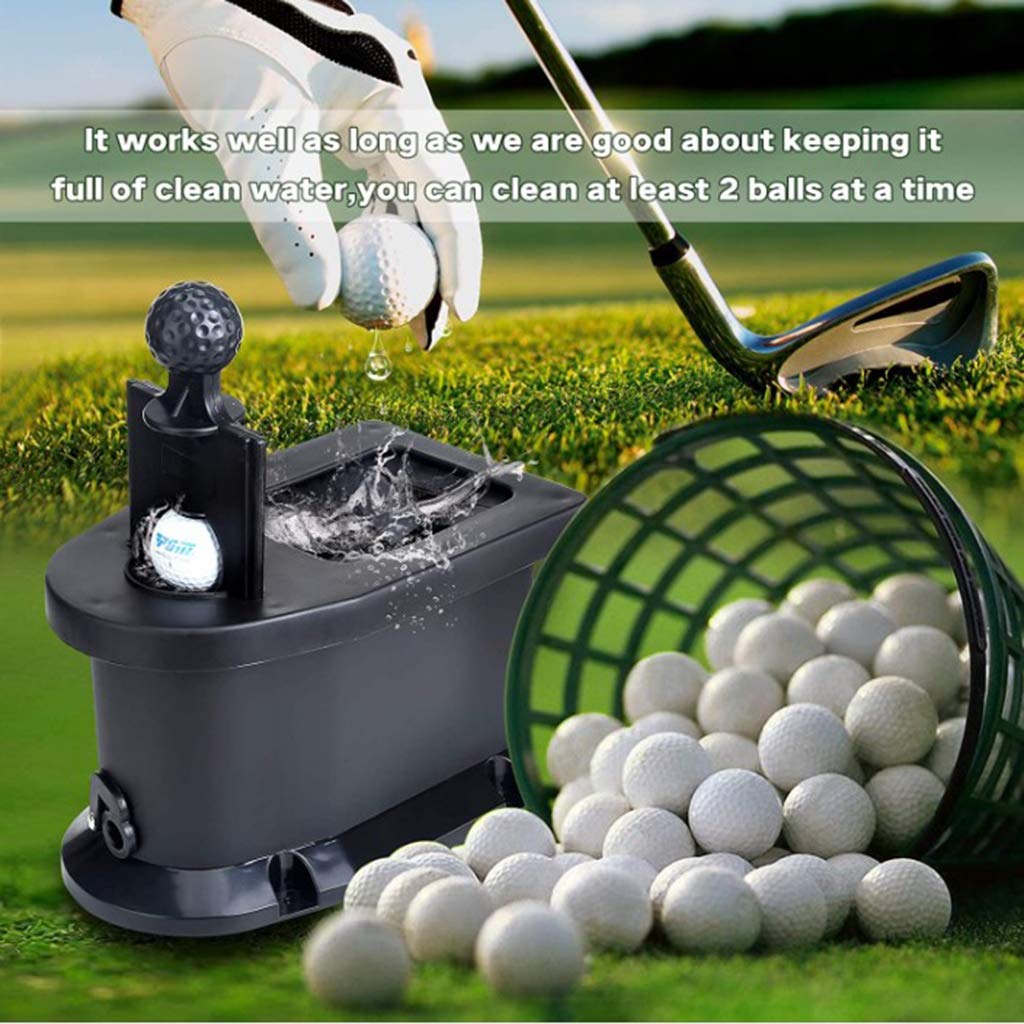Vorgebohrte Golfball Club Waschmaschine Buggy für Golfer Cleaner Device