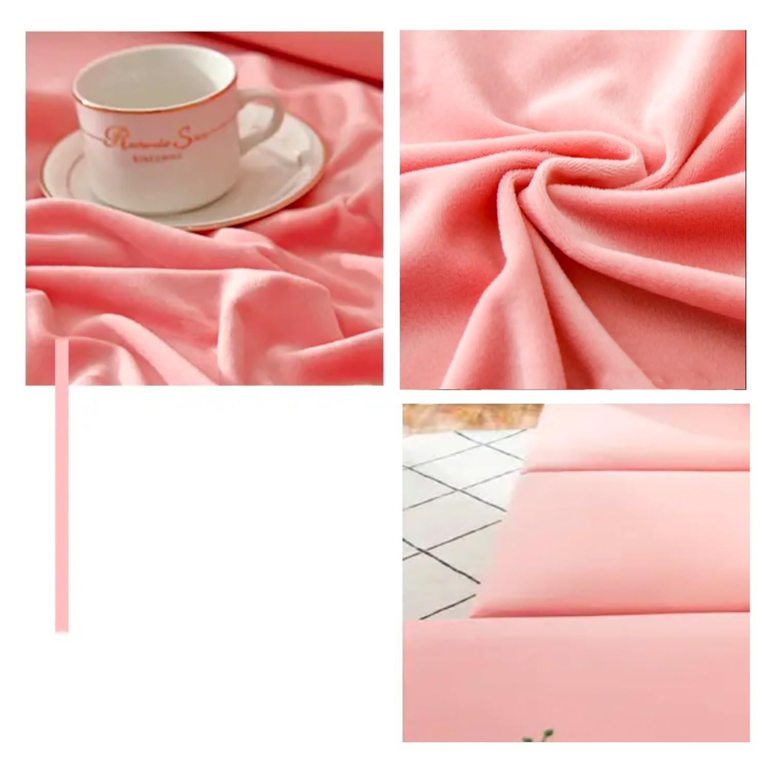 Copri Pouf Elasticizzato - Fodera Rettangolare Per Pouf 50-120cm | Blu/Grigio | Facile Da Installare, Lavabile - Foto 5