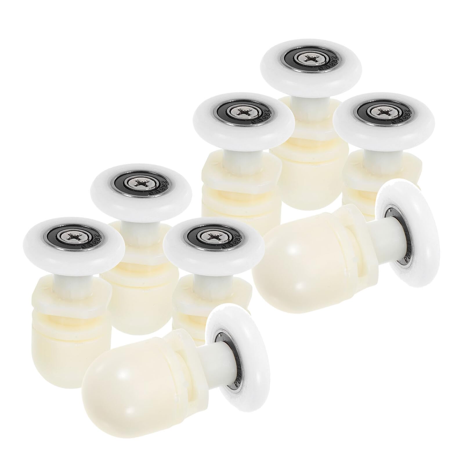 Ruedas de nylon silenciosas Yardenfun rodillos resistentes al desgaste para mampara de ducha