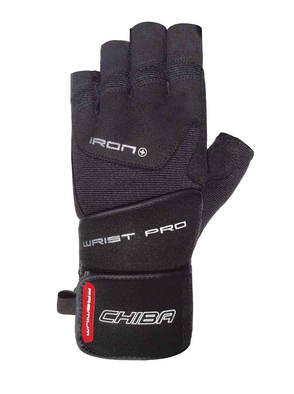 Chiba Unisex Adult Premium Iron II Glove - Black, 2X-Large