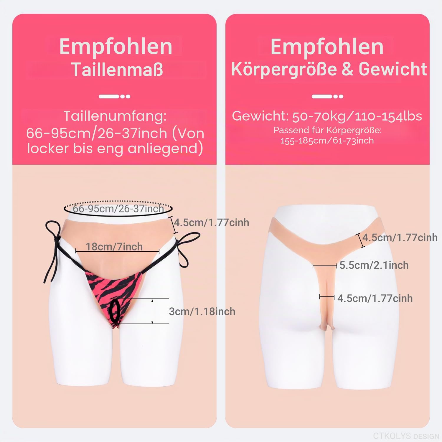 Crossdresser Tanga Panty Camel Toe versteckt Gaff Shaping Brief für Transgender Transvestit CD
