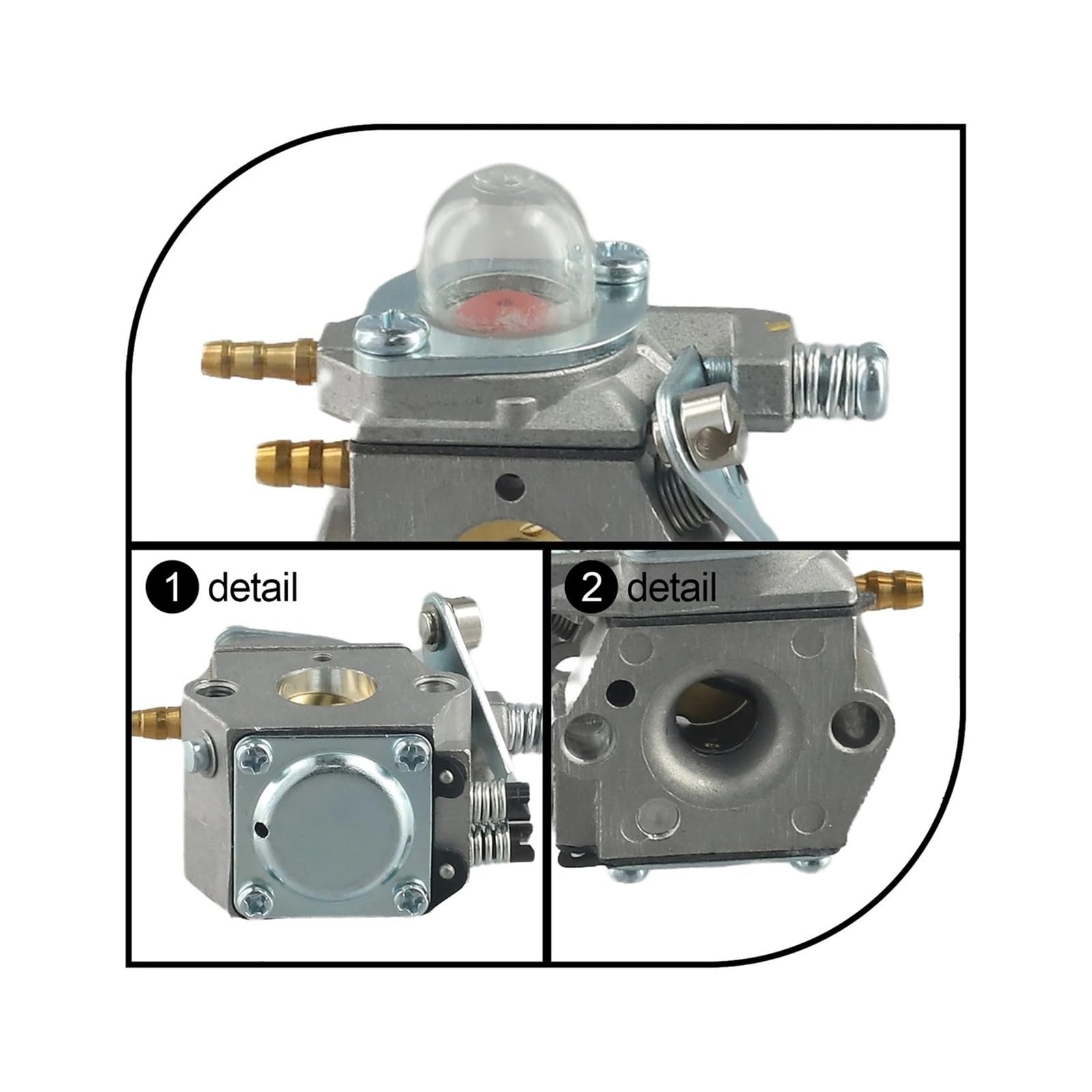 Carburador de repuesto compatible con desbrozadora WT460 OEM 727 730 733 735 740