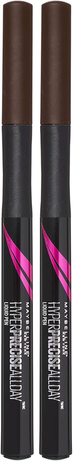 Maybelline New York Hyper Precise All Day Eyeliner - 710 Forest Brown (Kahverengi) (2 paketi)