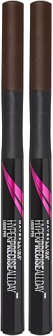 Maybelline New York Hyper Precise All Day Eyeliner - 710 Forest Brown (Kahverengi) (2 paketi)