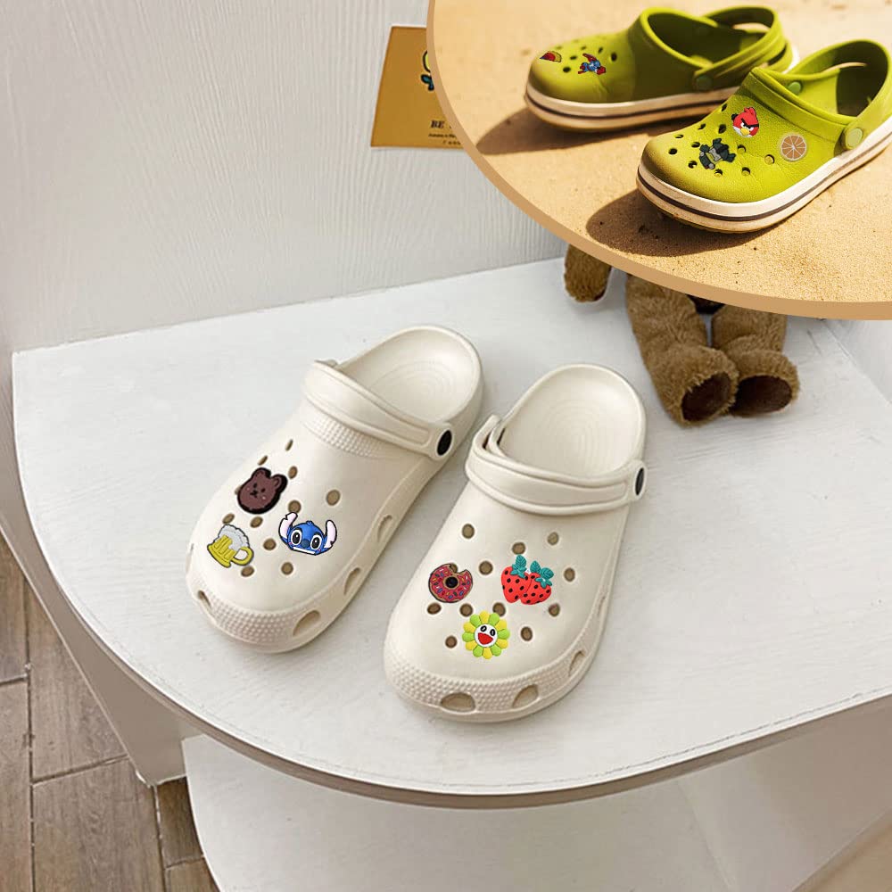 PVC Zapatos Adornos Balones Deportivos Amuletos Decoración Abalorios para Clog Bolsos 50 Piezas