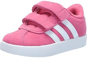 Comfy and Durable: Adidas Unisex-Child Vl Court 3.0 Sneakers for Little Champions