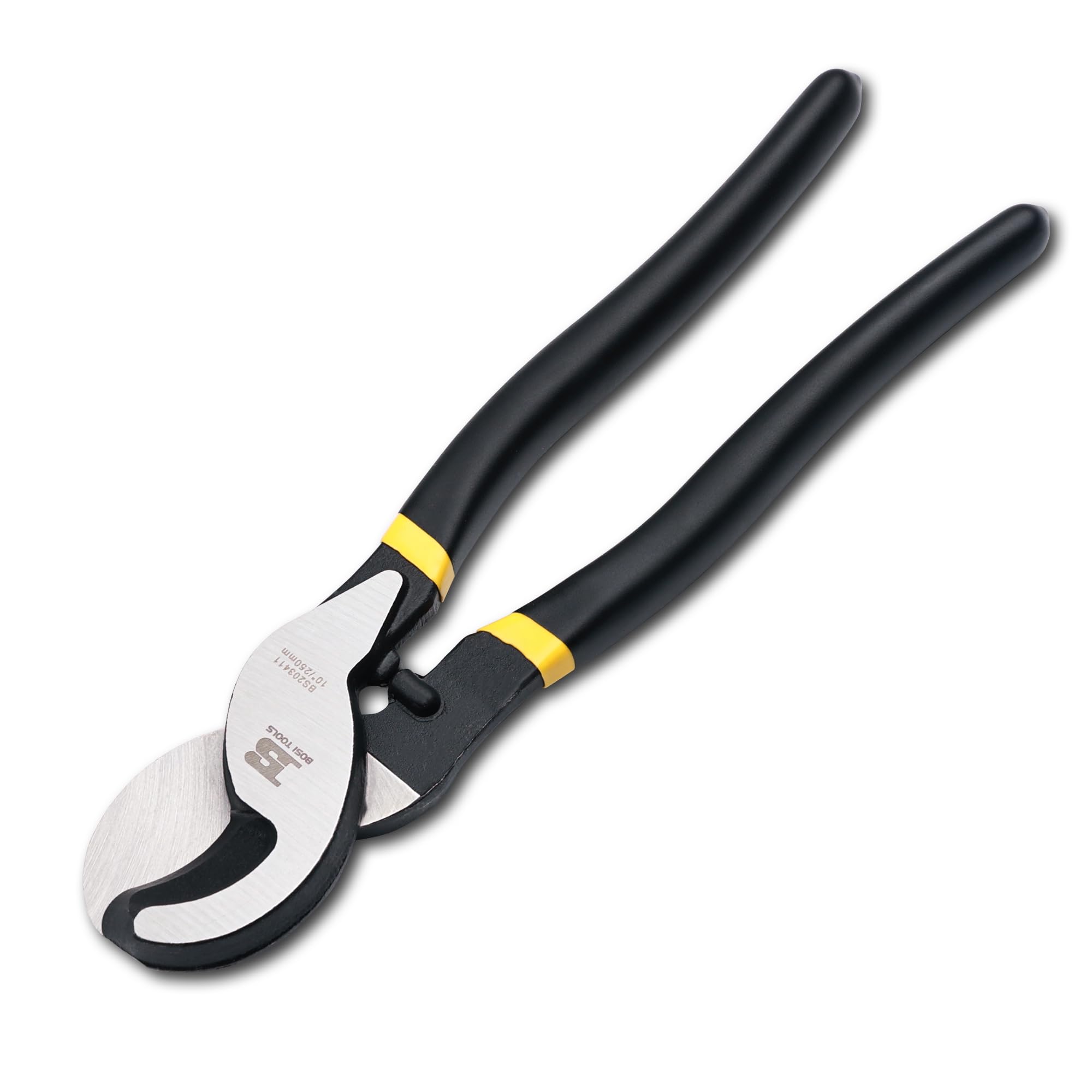 10 Inches Cable Cutter, Heavy Duty Cable Cutting, High Leverage Cutter for Aluminum, Copper, Wire, Communications Cable