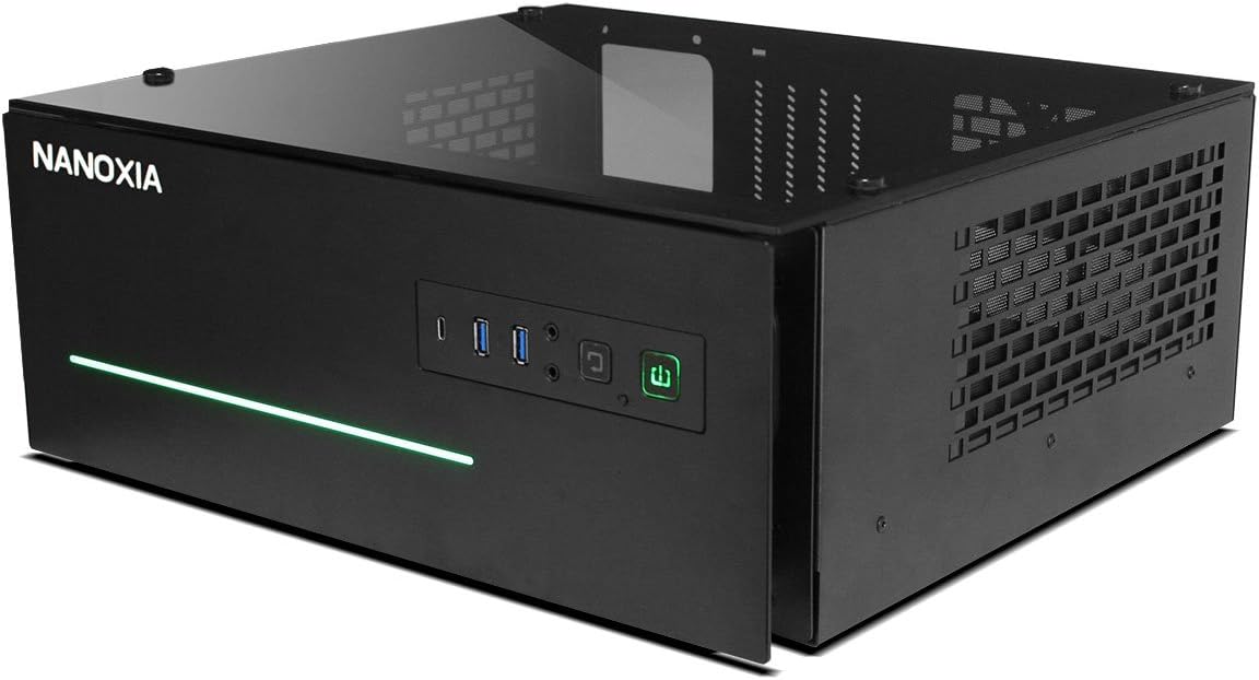 Nanoxia 600066535 Project S Midi - schwarz