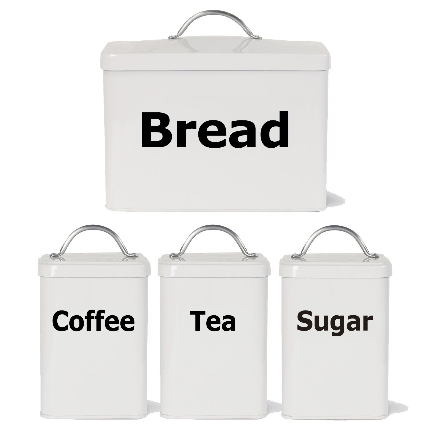 Buy Tea, Coffee, Sugar, Bread Jar Bin Canister Vinyl Decals Stickers