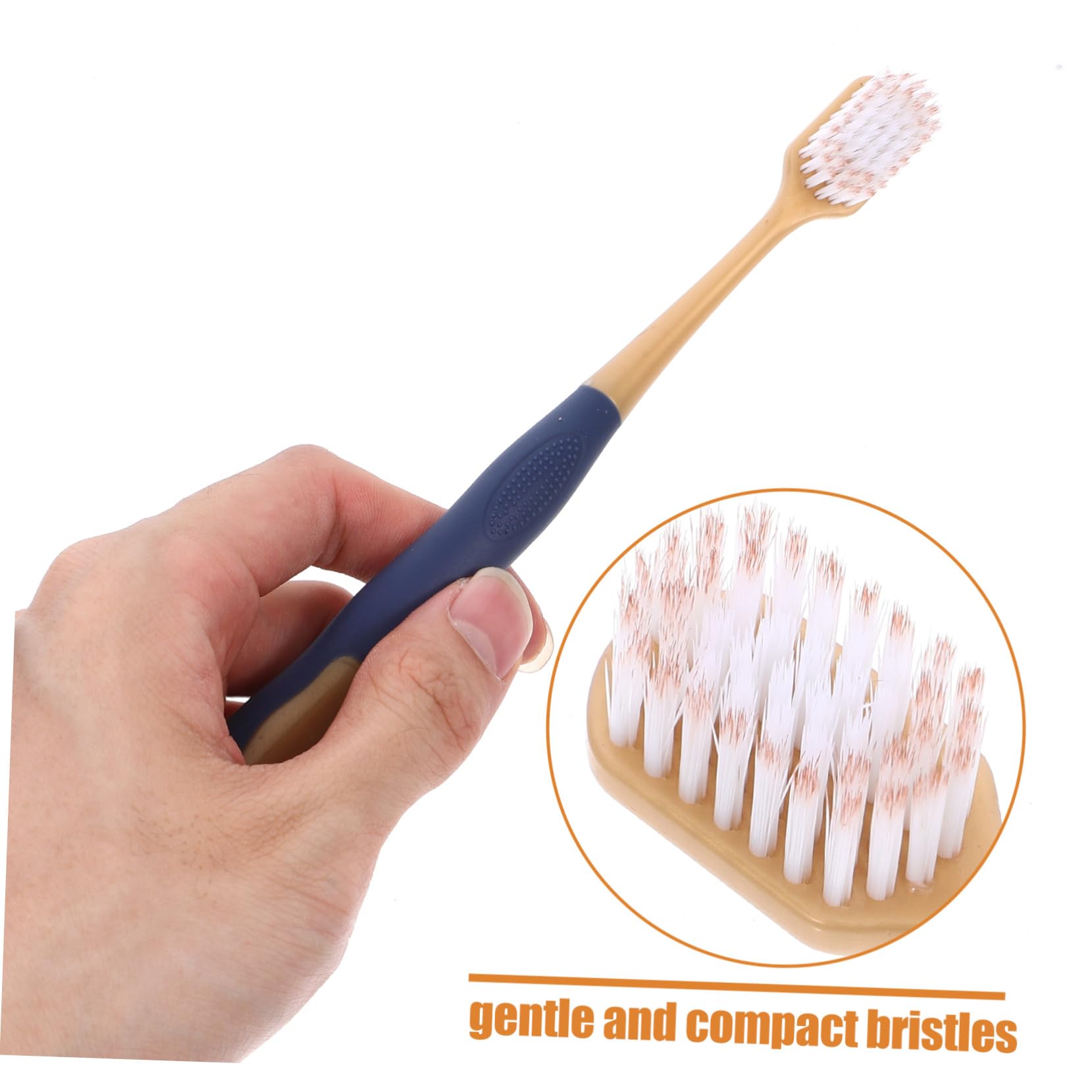 COLLBATH 36 piezas Cepillos de Dientes Cabezal Suaves para Adultos Ergonomía Cómoda Limpieza Profunda Cuidado Dental Hogar Uso Diario