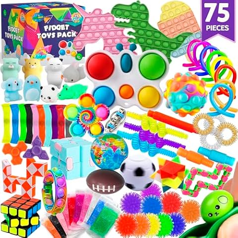 Stashables 75 pcs Fidget Toys Pack Cover