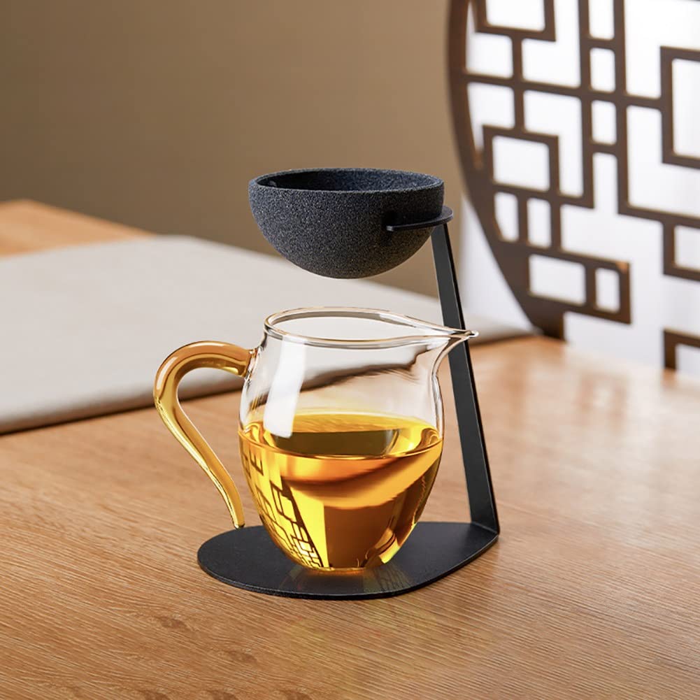 Filtre A The Avec Tasses,infuseur À Thé, Filtres À Thé Réutilisable,filtre The Pour Tasse, Passoire À Thé, Thé Infuseur, Infuseur Thé Tasse, Pour Mug/Tasse/Théière/Verre. (Color : B)