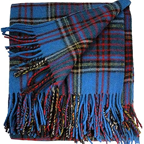 Ingles Buchan Anderson Tartan Blend Wool Rug/Blanket Cover