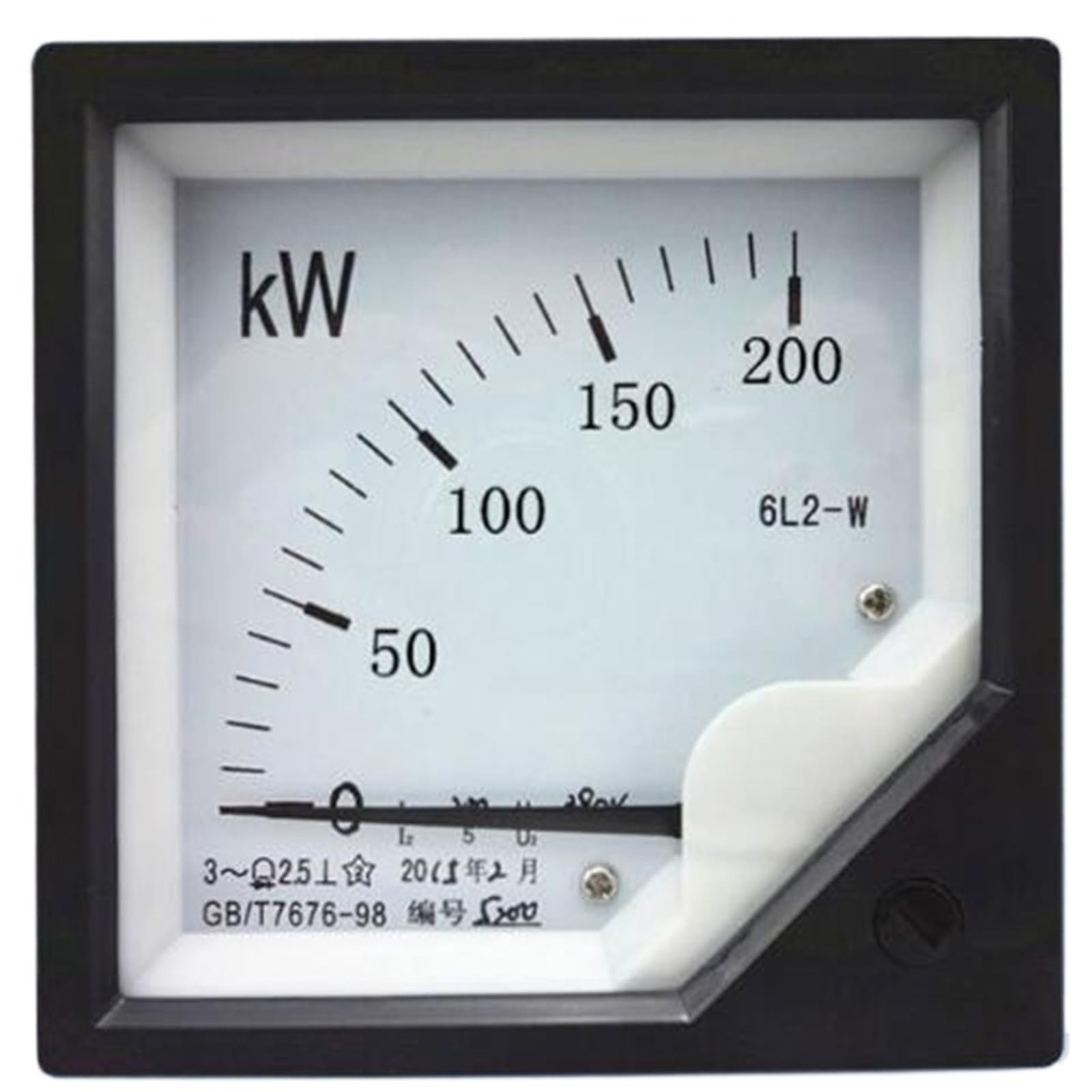 1 szt. AC 6L2 60 kW 200 kW 600 kW 380 V 5 A Moc Swr Wskaźnik Diagnostyczny miernik miernik Watomierz Tester do instrumentów elektrycznych(60 kW)