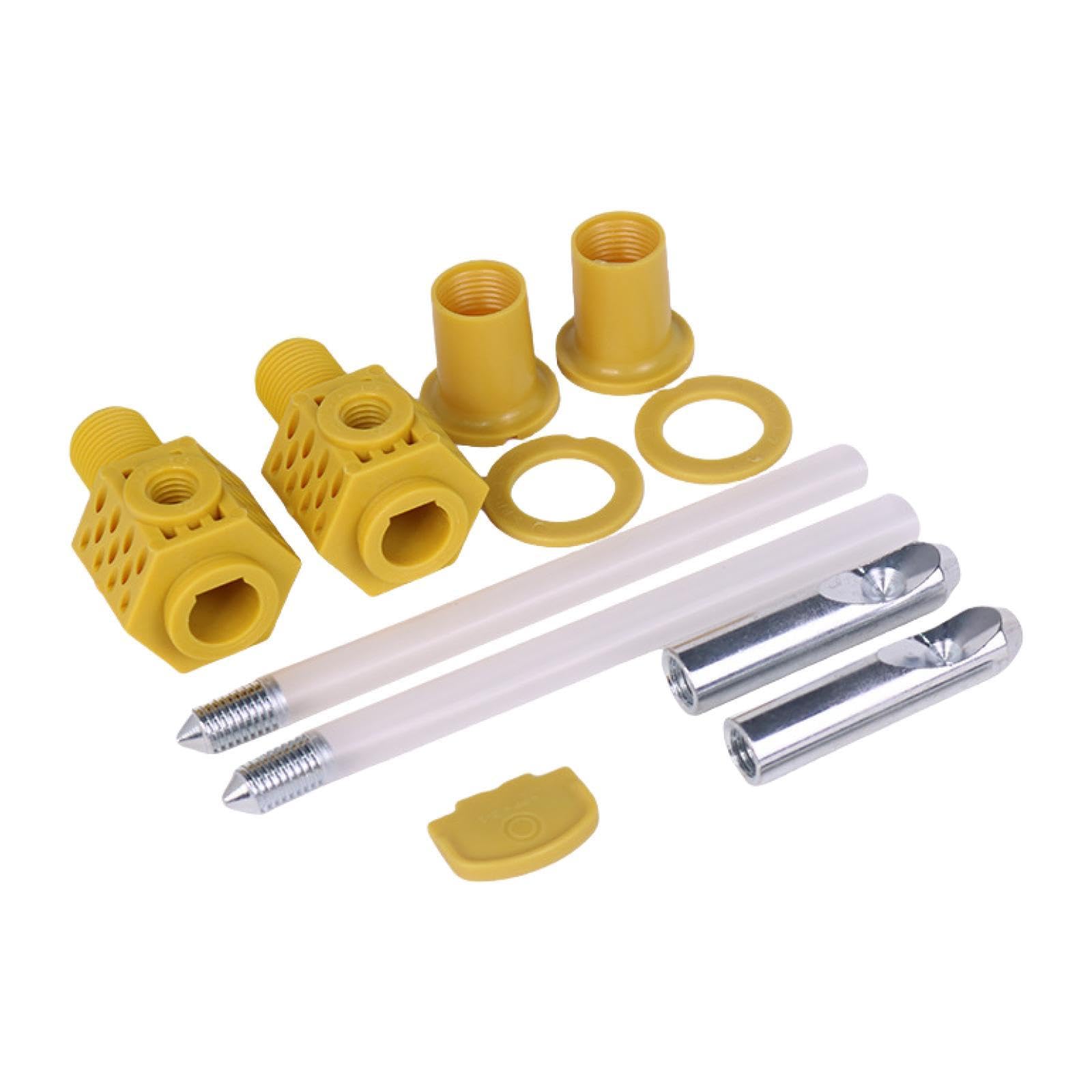 Kit de fijación universal para asiento de inodoro para colgar en la pared, tornillos de nailon y hierro para una fácil instalación en el baño, reemplazo perfecto para accesorios de tapa de inodoro