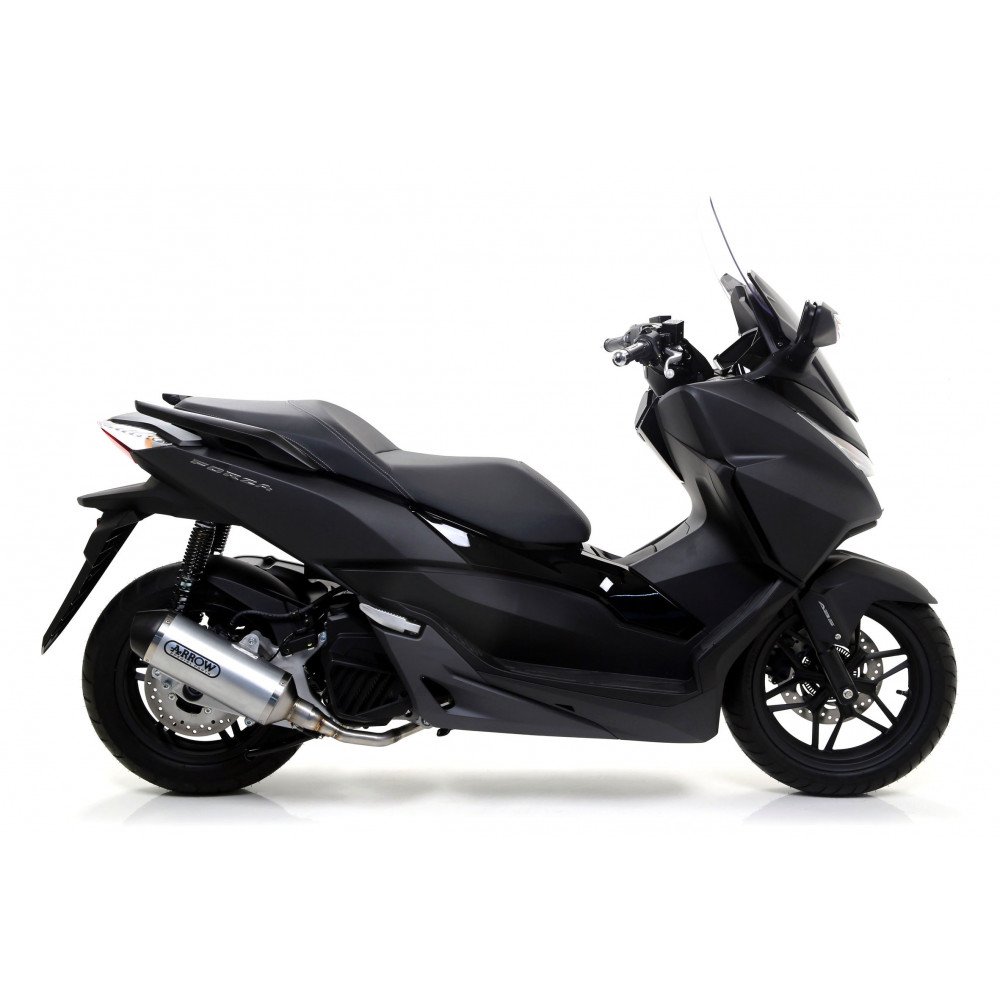 ARROW URBAN ALUMINIUM DARK SILENCER HONDA FORZA 125 '15/20 HOMOLOGATED